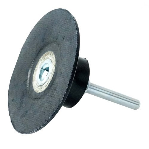 Weiler® BobCat™ 51552 Hub Pad, 3 in Pad Dia, Roll Lock Attachment