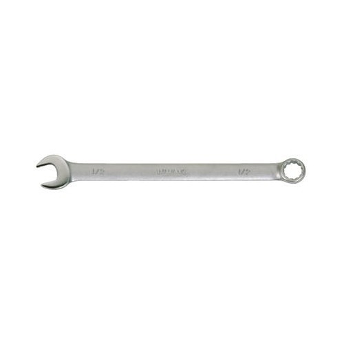 Williams Industrial Tools 11514 Combination Wrench, Metric, 14 mm Wrench Opening, Number of Points: 12, 8-3/4 in Overall Length, Satin Chrome Plated