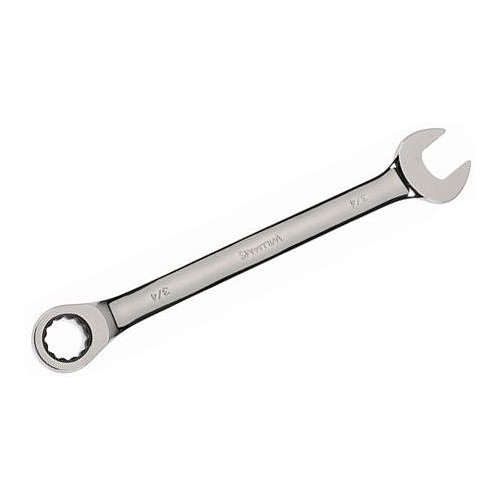 Williams Industrial Tools 1236NRC Combination Wrench, SAE, 1-1/8 in Wrench Opening, 12 Points, 16-3/4 in Overall Length, Polished Chrome