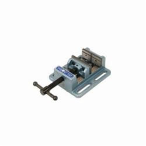 Wilton® 11748 Low Profile Drill Press Vise, 11 in L x 3-9/16 in H, 8 in Jaw Opening, Cast Iron