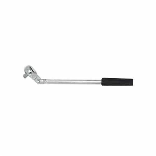 Wright Tool 3428 Double Pawl Hand Ratchet, 3/8 in Drive, Round Head, 10-3/4 in OAL, Drop Forged 4140 Chrome Moly Steel, Polished Chrome, ASME B107.10M