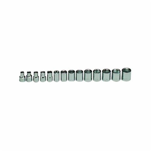 Wright Tool 354 Socket Set, Metric, 6 Points, 3/8 in Drive, 14 Pieces, Included Socket Size: 6 to 19 mm