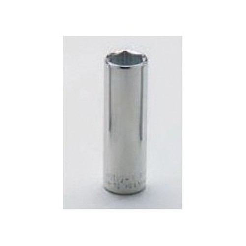 Wright Tool 35-12MM Deep Socket, Shape II Style, 3/8 in, 12 mm, 6 Points