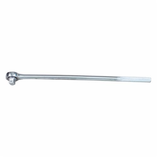 Wright Tool 6400 1-Piece Ratchet Handle, 3/4 in Drive, Round Head, 24 in OAL, Steel, ASME B107.110