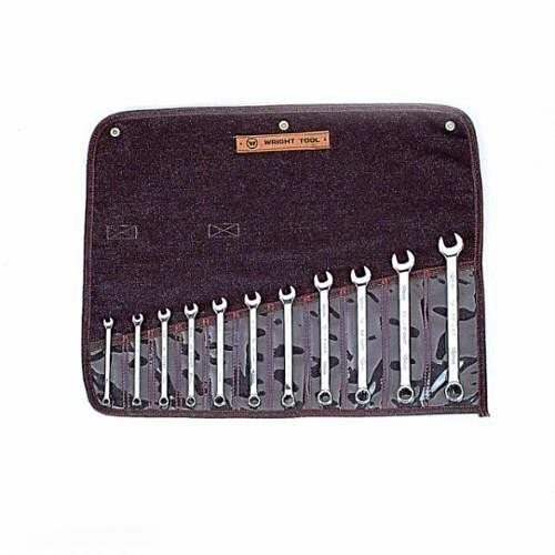 WRIGHTGrip™ 950 Combination Wrench Set, 11 Pieces, 7 to 19 mm, Full Polished