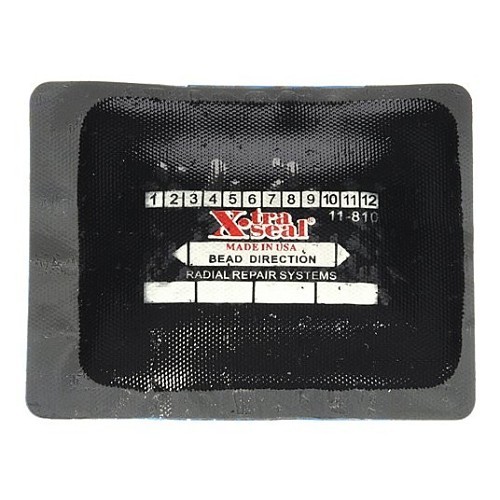 Xtra Seal® 11-810 Tire Repair Patch, Radial, Rubber Backing