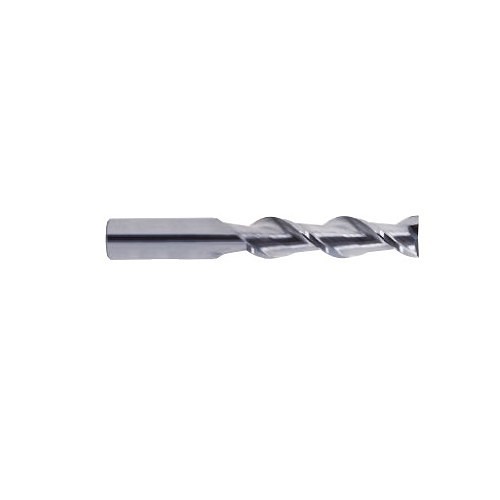 YG-1 21574 Square End Mill, 1/4 in Cutter Dia, 3/4 in Length of Cut, 2 Flutes, 3/8 in Shank Dia, 2-1/2 in Overall Length, Uncoated