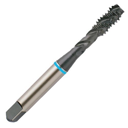 YG-1 BM203 Spiral Flute Tap, Right Hand Cutting, M3 x 0.5 mm, D3, Modified Bottom Chamfer, Right Hand, 3 Flutes, Hardslick, Super High Speed Steel, Steel & Stainless Steel, Exotics