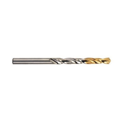 YG-1 D1GP182004 Jobber Length Drill Bit, 1/16 in Drill - Fraction, 0.0625 in Drill - Decimal Inch, 135 deg Point, HSS, Gold-P/TiN Coated