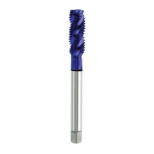 YG-1 T4283C High Performance Plug Chamfer Spiral Point Standard Combination Tap, 2B Class of Fit, 0.453 in L Drill, H3 Thread Limit, #8-32 UNC Thread
