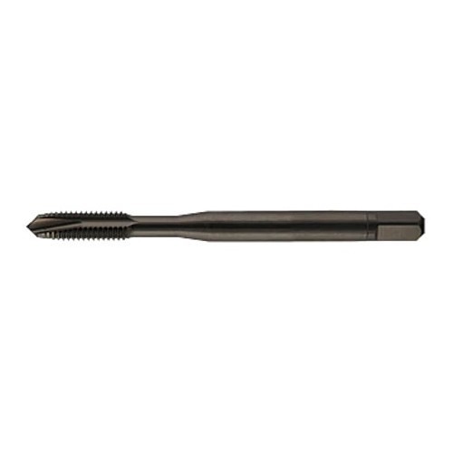 YMW Taps USA 382631 Spiral Point Tap, Right Hand Cutting, 1/4-28 in, H4, Plug Chamfer, 3 Flutes, Oxide, High Speed Steel, Stainless Steel