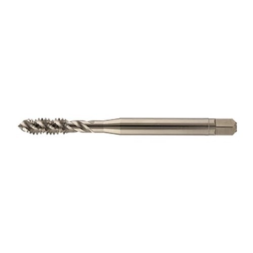 YMW Taps USA SS2.0E3NEB Spiral Point Tap, Right Hand Cutting, M2 x 0.4 mm, D3, Plug Chamfer, 2 Flutes, Oxide, High Speed Steel, Carbon Steels, Alloyed Steels, Irons, Brass & Free Machining Materials