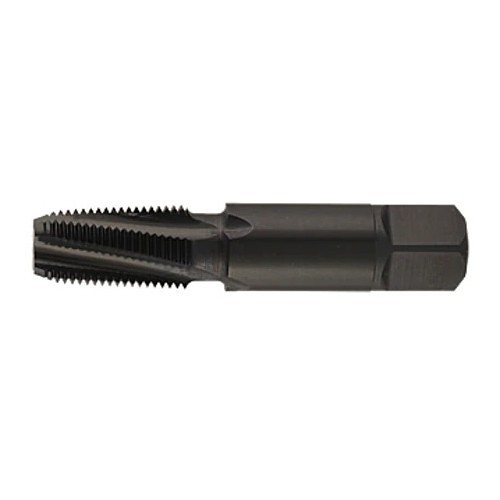 YMW Taps USA SSU20XYEEXJ Spiral Flute Tap, Right Hand Cutting, 1-1/4-8 in, Bottom Chamfer, Right Hand, 4 Flutes, Black Oxide, High Speed Steel, Stainless Steels, Alloy Steels & Ductile Irons