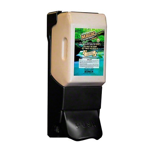 Zenex Magic® 235883-PL4-CS Hand Cleaner, 3.5 L Nominal Capacity, Case, Thick Liquid Form, Lemon/Lime Odor/Scent, Brown