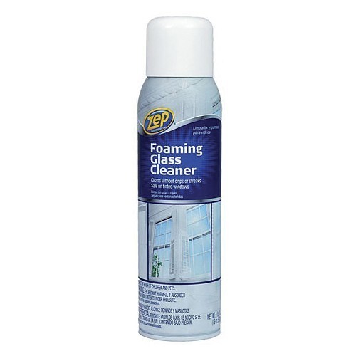 Zep® 443654 Glass Cleaner, 149 fl-oz Container, Aerosol Can Container, Pleasant Odor/Scent, Aerosol Spray Form