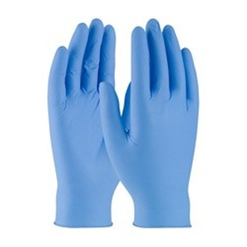 Ambi-dex® Octane 63-230PF/L Disposable Liquidproof Gloves, Large, #9, Nitrile, Blue, 9.4 in Length, Powder-Free, Textured, 3 mil THK