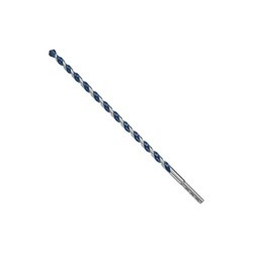 Bosch BlueGranite Turbo™ HCBG14T Rotary Hammer Drill Bit, 3/8 in Drill Bit, 5/16 in Round Shank, 10 in D Cutting, Carbide/Steel Cutting Edge, 12 in OAL