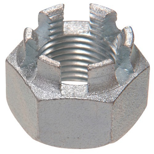 T-Nut, Metric, M10 x 1.5, Steel, Zinc Plated