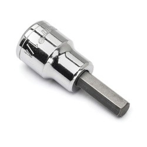 Crescent® CHBS4N Standard Length Socket Bit, 3/8 in Hex Drive, 1/4 in, 1.35 in L Bit, ASME B107.5