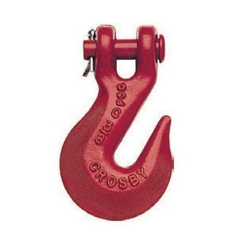 Crosby® 1027267 Clevis Grab Hook, 5/16 in Trade, 4700 lb Load, GR 80 Grade, Forged Alloy Steel