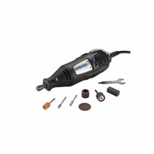 Dremel® 100-N/7 100 Corded Single Speed Rotary Tool Kit, Keyed Chuck, 120 V, 35000 rpm Speed