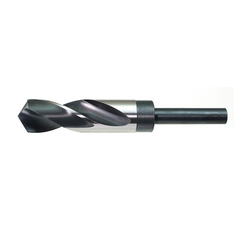 Drillco 1000A144 Imperial Silver and Deming Drill, 11/16 in Drill - Fraction, 0.6875 in Drill - Decimal Inch, 1/2 in Shank, HSS