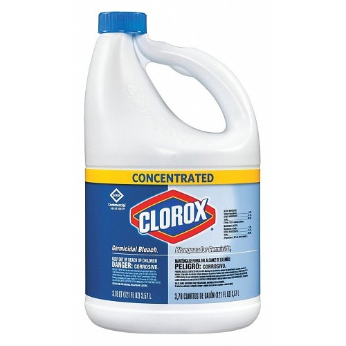 Clorox® 32260 Disinfecting Bleach, 43 oz, Bottle, Liquid, Pale Yellow