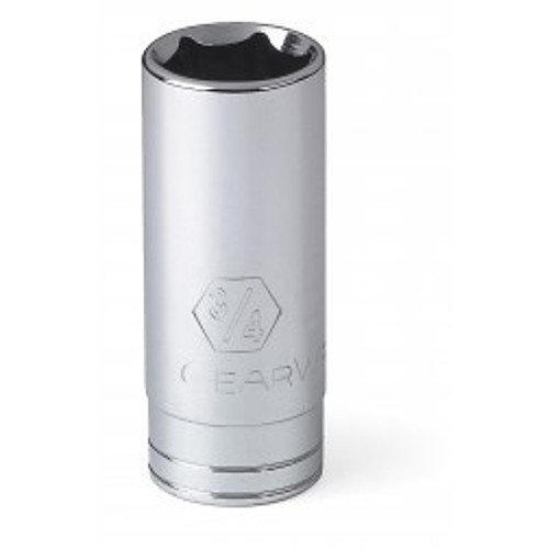 Apex® 20324 Deep Socket, Imperial, 1/2 in Drive, 3/4 in Socket, 12 Points