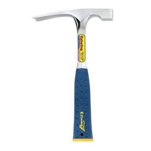 Estwing® E3-20BLC Straight Mason Hammer, 20 oz Solid America Steel Head, 11-1/4 in OAL, Solid Forged Steel Handle