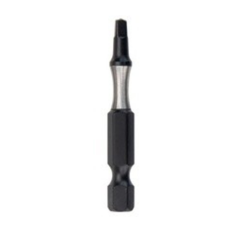 Milwaukee® SHOCKWAVE™ Impact Duty™ 48-32-4606 Impact Power Bit, #2 Square Recessed Point, 2 in OAL, 1/4 in, Alloy Steel