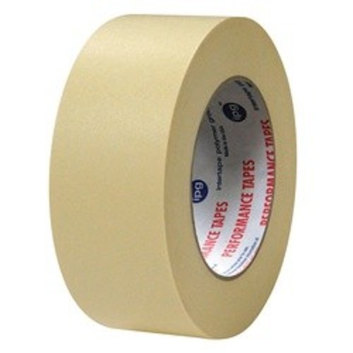 Intertape® PG21..178 High Temperature Premium-Grade Masking Tape, 55 m L x 18 mm W, 7.3 mil THK, Rubber Resin Adhesive, Fine Crepe Paper Backing