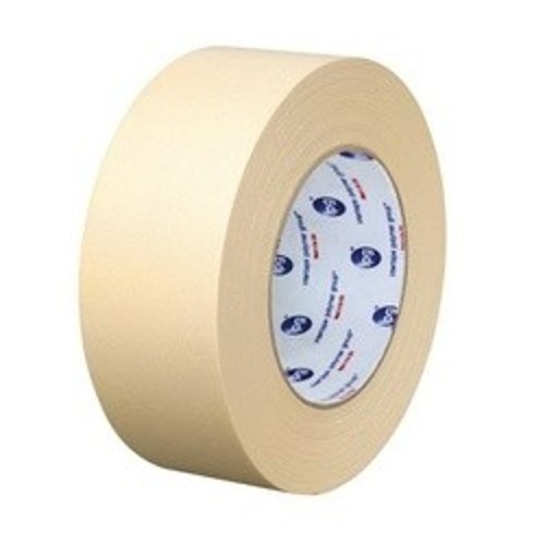 Intertape® PG500.16 Utility-Grade Masking Tape, 54.8 m L x 24 mm W, 5 mil THK, Synthetic Rubber Resin Adhesive, Smooth Crepe Paper Backing