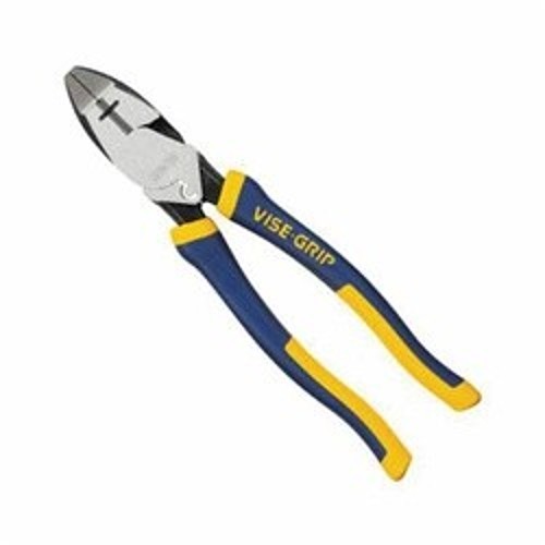 Irwin® Vise-Grip® 2078208 Lineman's Plier, 1-15/32 in L x 1-3/16 in W x 5/8 in THK Nickel Chromium Steel Jaw, Serrated Jaw Surface, 8 in OAL, ANSI