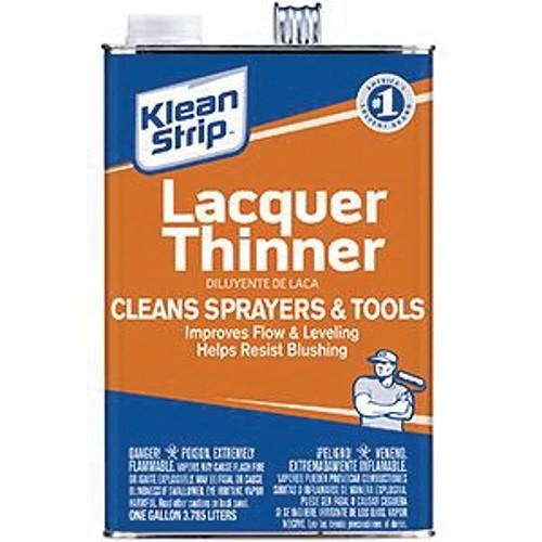 Klean-Strip™ GML170 Lacquer Thinner, 1 gal, Liquid Form, Water White/Clear