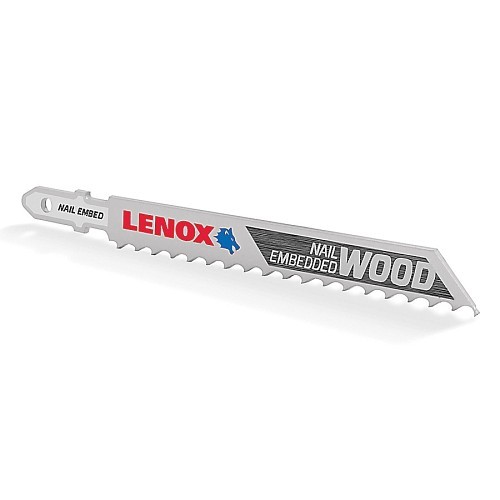 Stanley Black & Decker® Lenox® 1991408 High Strength Jig Saw Blade, 4 in L x 3/8 in W, 6, Bi-Metal Body