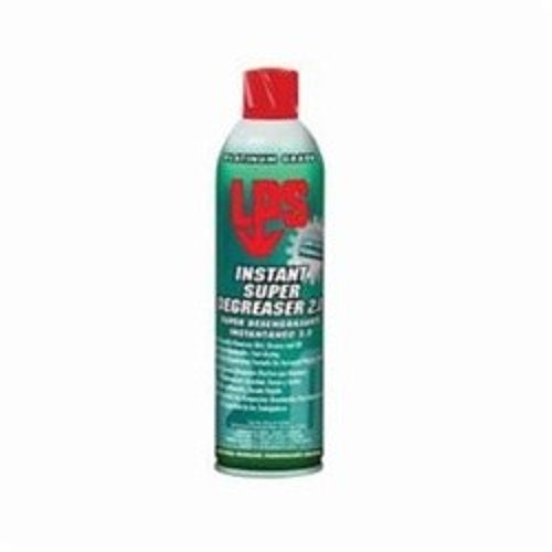 LPS® 07220 Industrial Instant Super Degreaser, 20 oz Aerosol Can, Liquid, Clear, Mild