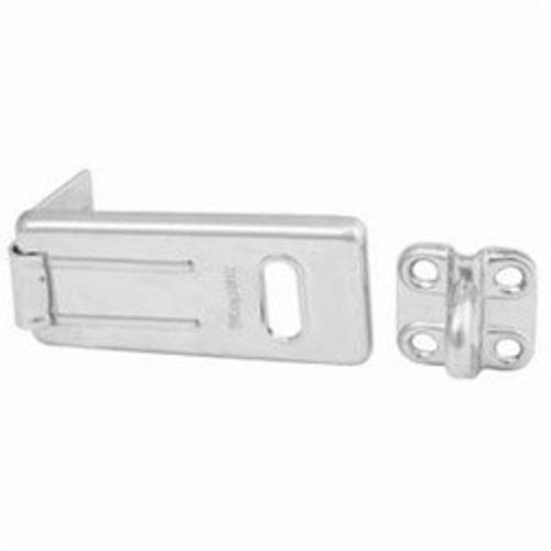 Master Lock® 702D Long Hasp Lock, 2-1/2 in L, Hardened Steel