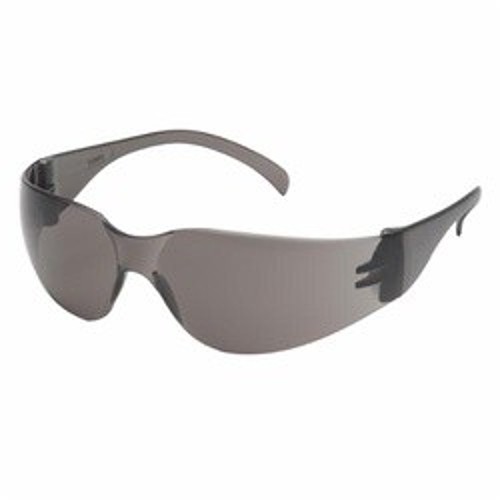 Pyramex® S4120S Safety Glasses, Anti-Scratch Lens Coating, Gray Lens, Polycarbonate Lens