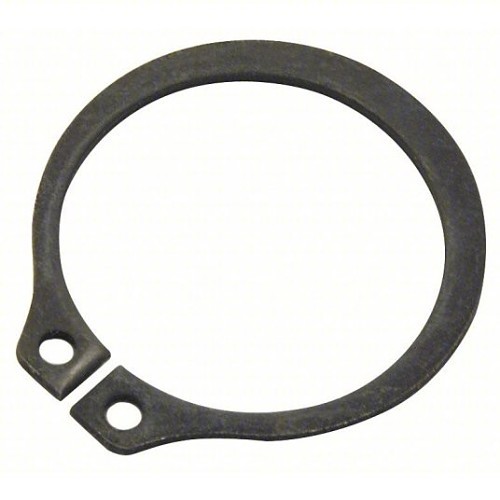 Retaining Ring, Imperial, 2-1/2 in Shaft Dia, Black Phosphate