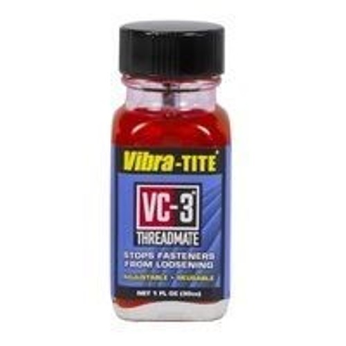 ND Industries Vibra-Tite NDVT High Strength Threadlocker, 1 oz Container, Bottle Container