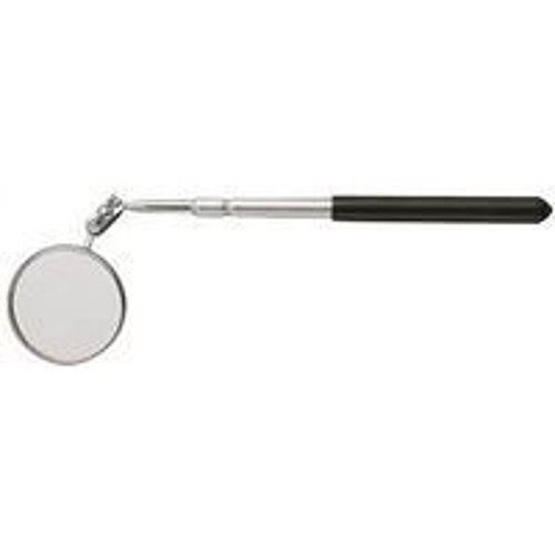 Telescoping Inspection Mirror, 2-1/4 in Mirror, Round Shape, 15 in Length