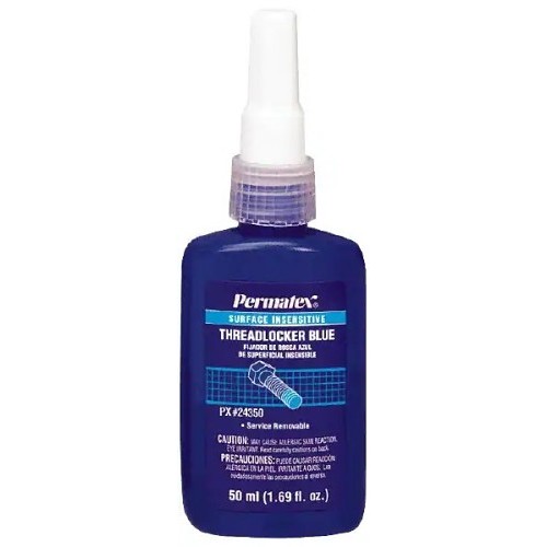 Threadlocker, 50 mL, Bottle, Blue
