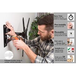 Wej-it Fastening Systems Toggler® Snaptoggle® 21022 Hollow Wall Anchor, Heavy Duty Strap Toggle, 3/8-16 Thread, 304 Stainless Steel