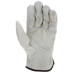 MCR Safety 32055XL Work Gloves, Driver Glove Type, X-Large, #10, Beige/Brown, SlipOn Cuff, Unlined