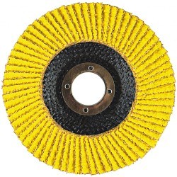 3M™ 10823AF Fiberglass Flap Disc, 4-1/2 in Disc Dia, 7/8 in Center Hole, 36 Grit, Ceramic Abrasive, Closed Disc