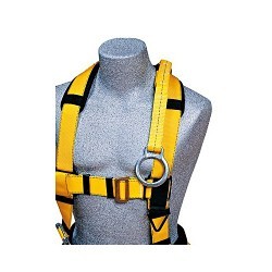 3M™ 1231117 D-Ring Extension, 310 lb, Polyester Web Lanyard, Zinc Plated Steel Anchor Hook Hardware, Yellow