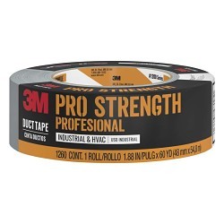 3M™ 1260-A Duct Tape, 60 yd Length, 1.88 in Width, rubber Adhesive, Gray