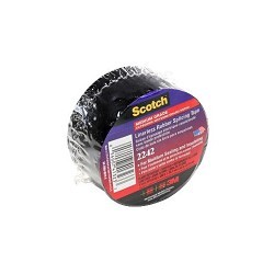 3M™ 2242-1-1/2X15FT Electrical Tape, 15 ft Length, 1.5 in Width, 30 mil Thickness, Rubber Resin Adhesive, Ethylene Propylene Rubber Backing, Black