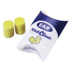 3M™ 247-310-1001 Ear Plug, 29 dB Noise Reduction Rating, Cylinder, Disposable/Reusable: Reusable, Universal, Yellow Plug, Uncorded Cord