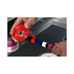 3M™ Scotch® 7000006094 Electrical Tape, 7 mil Thickness, Rubber Adhesive, PVC Backing, Red